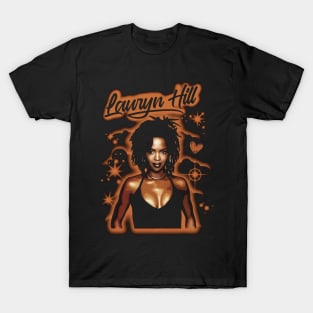 Lauryn Hill Fugees The Famous Vintage Retro Rock Rap Hiphop T-Shirt